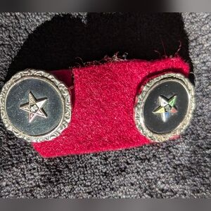EOS Onyx Clip Earrings